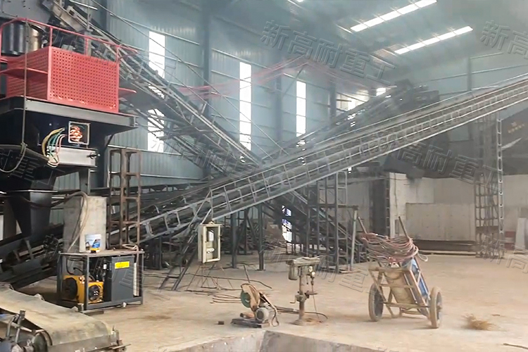 湖南省常德市時(shí)產(chǎn)350噸石灰石生產(chǎn)線